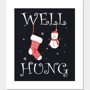 Well Hung Christmas Gift Posters and Art